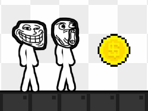 casual game:Troll Stick Face Escape