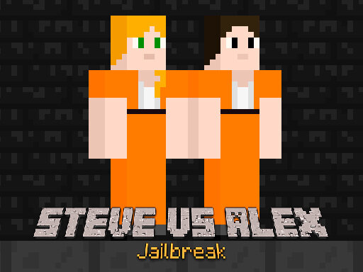 casual game:Steve vs Alex Jailbreak