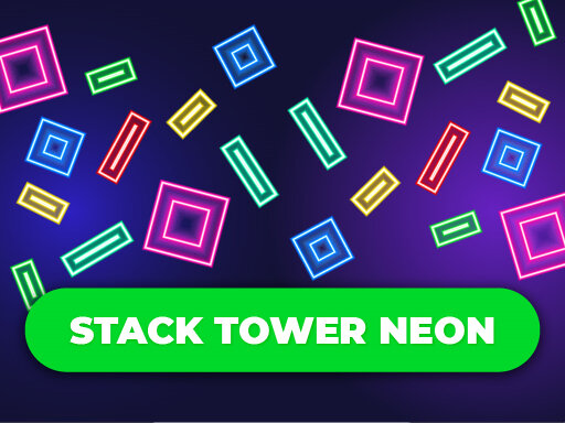 casual game:Stack Tower Neon: Keep Blocks Balance
