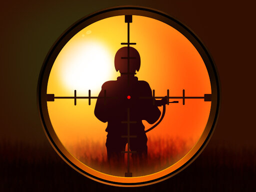 casual game:Sniper King 2D The Dark City